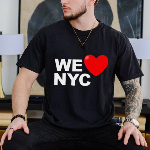 We love NYC heart icon shirt