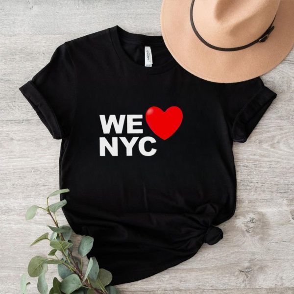 We love NYC heart icon shirt