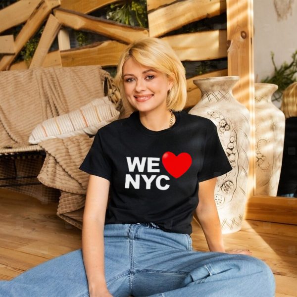 We love NYC heart icon shirt