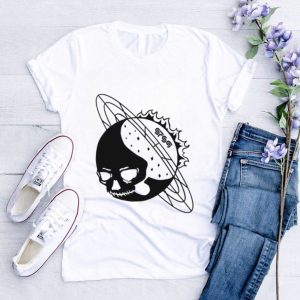 West of the moon skull shirt