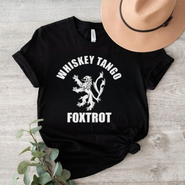 Whiskey Tango Foxtrot logo shirt