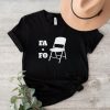 White Folding chair FA and FO shirt