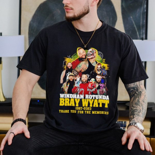 Windham Rotunda Bray Wyatt 1987 2023 thank you for the memories shirt