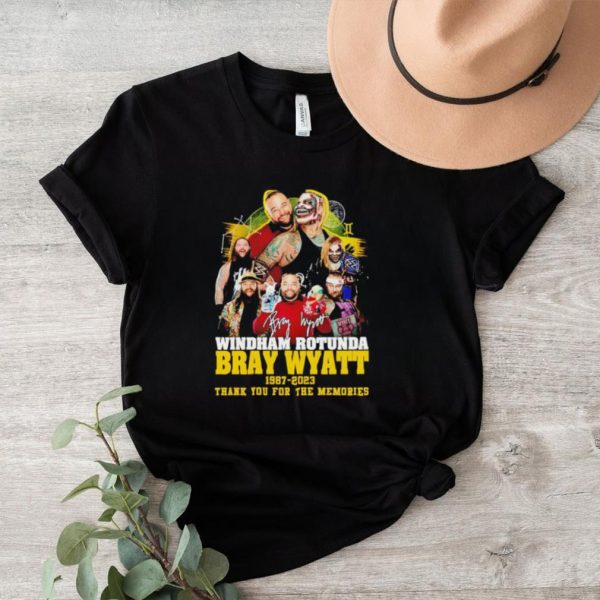 Windham Rotunda Bray Wyatt 1987 2023 thank you for the memories shirt