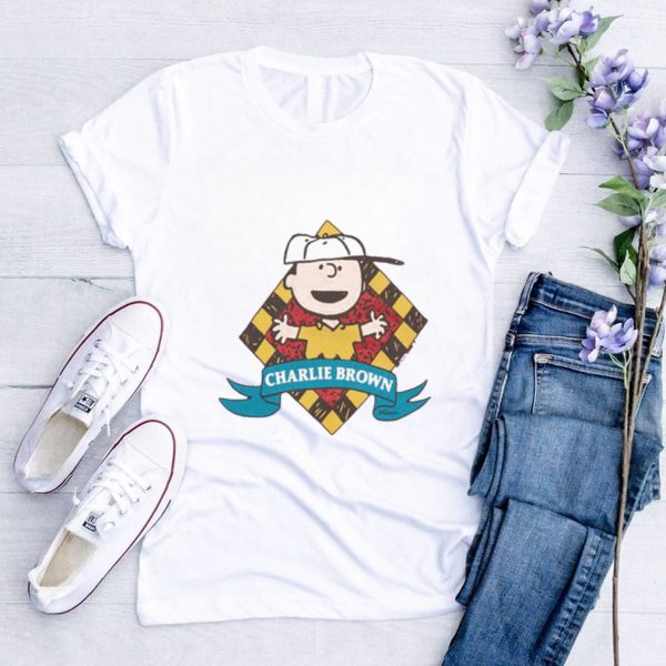 Youth charlie brown diamond shirt