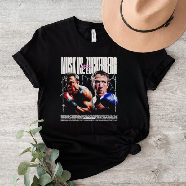 Musk vs Zuckerberg The Ultimate Tech Showdown Boxing bout shirt