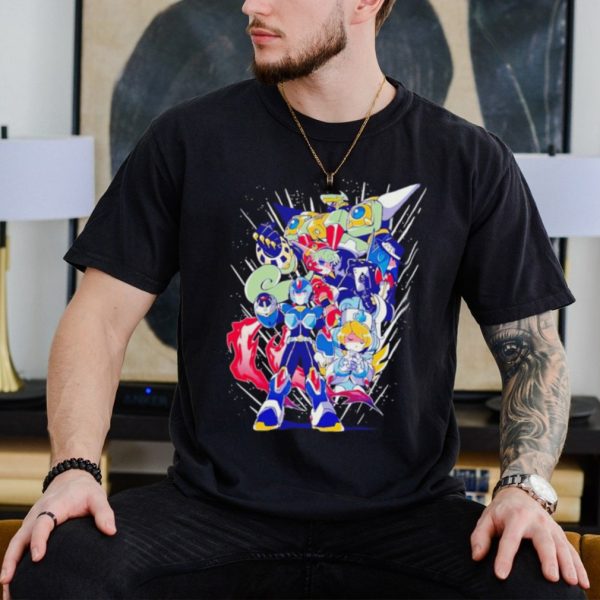 Power Up Your Style with Men’s Megaman Armor X Shirt – Exclusive Gaming Apparel