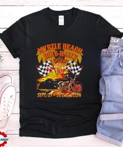 2024 fall myrtle beach bike rally vintage art back shirt