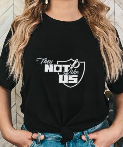 Las Vegas Raiders they not like us shirtLas Vegas Raiders they not like us shirt