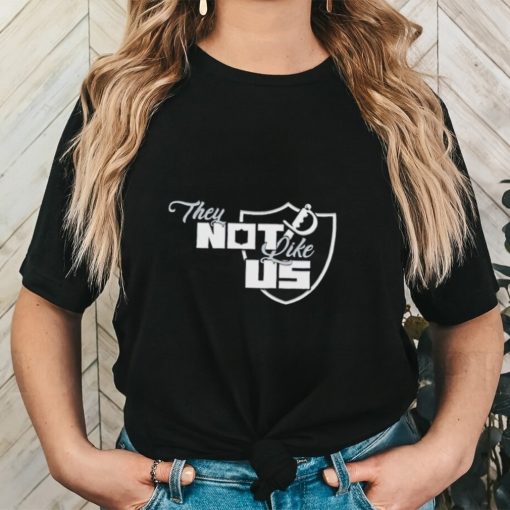 Las Vegas Raiders they not like us shirtLas Vegas Raiders they not like us shirt