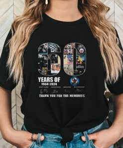 60 Years Of 1964 2024 The Who Thank You For The Memories T Shirt