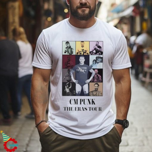 Agent Drix Cm Punk The Eras Tour Retro shirt