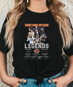 Official Chicago Bears The Collection Of Legends Thank You For The Memories Signatures shirt