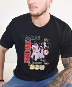 Aaron Judge 99 MLB New York Yankees Home Run 300 Signature Shirt