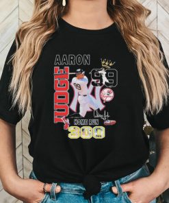 Aaron Judge 99 MLB New York Yankees Home Run 300 Signature Shirt