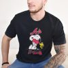 Atlanta Braves Snoopy Hug Heart Peanuts Baseball MLB Shirt