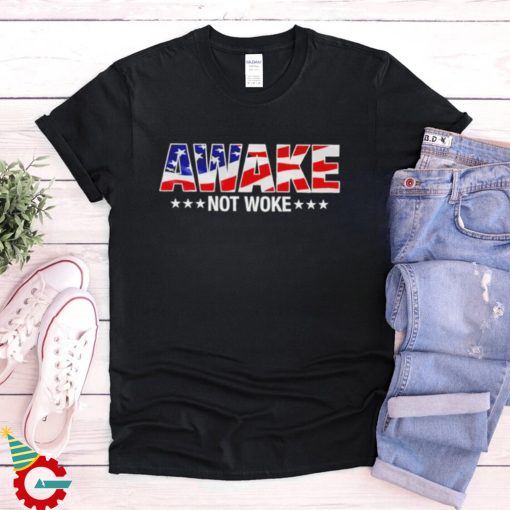 Awake Not Woke Anti Woke Unisex Classic shirt