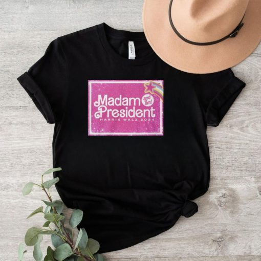 Barbie Madam President Kamala Harris and Tim 2024 Shirt