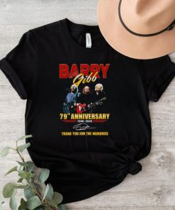 Barry Gibb 79th Anniversary 1946 2025 Thank You For The Memories T Shirt