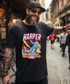 Bryce Harper cool design baseball cartoon shirt