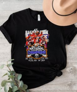 Buffalo Bandits back to back National Lacrosse League Champions 2024 signature shirt