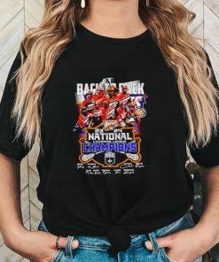 Buffalo Bandits back to back National Lacrosse League Champions 2024 signature shirt