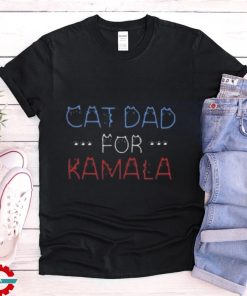 Cat Dad For Kamala Shirt