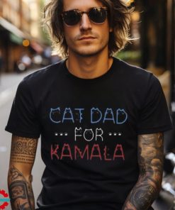 Cat Dad For Kamala Shirt