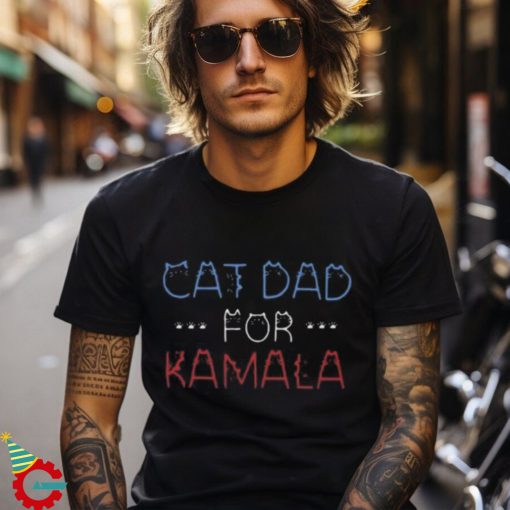 Cat Dad For Kamala Shirt