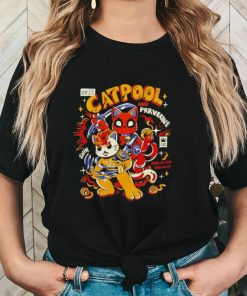 Catpool and Prrverine Cartoon shirt