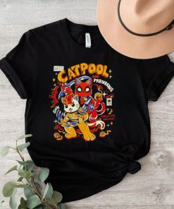 Catpool and Prrverine Cartoon shirt