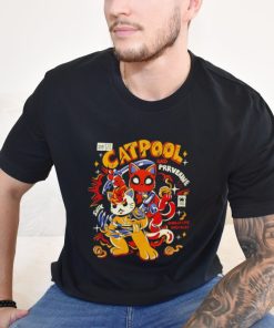 Catpool and Prrverine Cartoon shirt