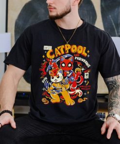 Catpool and Prrverine Cartoon shirt