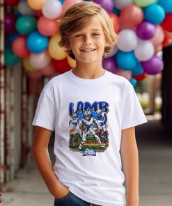 CeeDee Lamb football design cartoon shirt