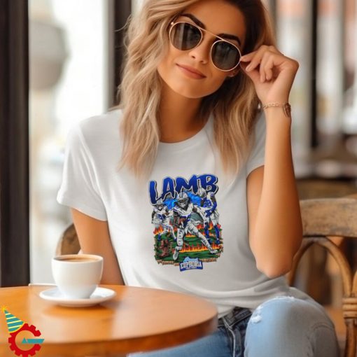 CeeDee Lamb football design cartoon shirt