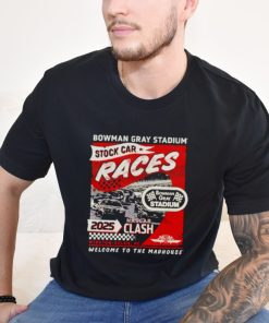 Checkered Flag Sports Bowman Gray Stadium Clash Poster 2025 shirt