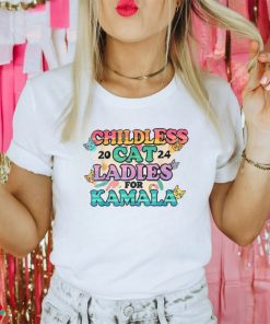 Childless Cat Lady For Kamala Vintage Shirt