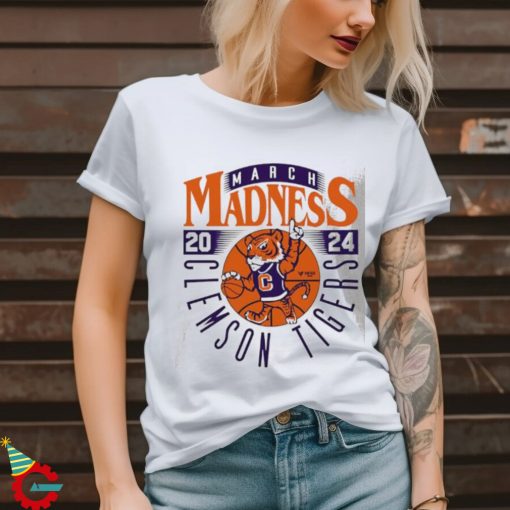 Clemson Tigers March Madness 2024 logo shirt