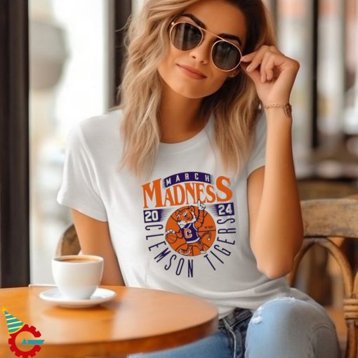 Clemson Tigers March Madness 2024 logo shirt