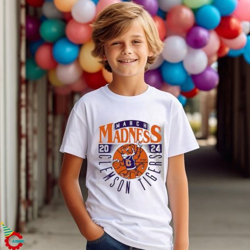 Clemson Tigers March Madness 2024 logo shirt