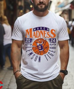 Clemson Tigers March Madness 2024 logo shirt