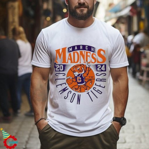 Clemson Tigers March Madness 2024 logo shirt