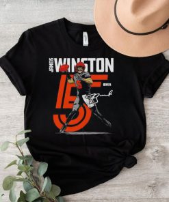 Cleveland Browns Jameis Winston pose number 5 signature shirt