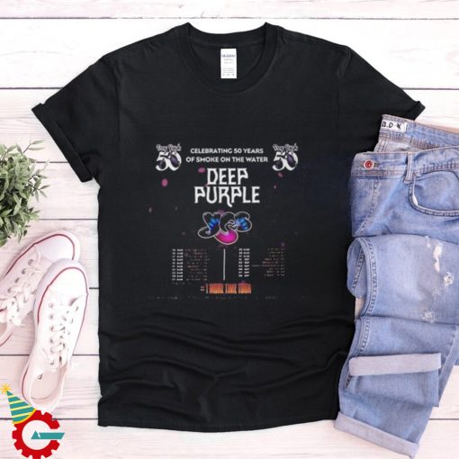 Deep Purple Recruit Yes For North American Tour 2024 Shirt