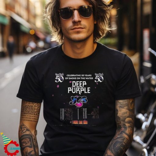 Deep Purple Recruit Yes For North American Tour 2024 Shirt