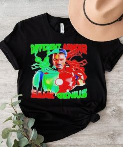 Different Amour Same Genius Robert Downey Jr Half Iron Man Half Doctor Doom Shirt