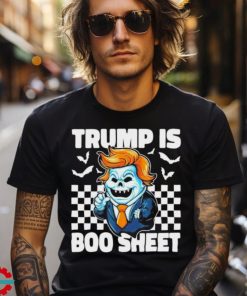 Donald Trump is boo sheet Halloween ghost shirt