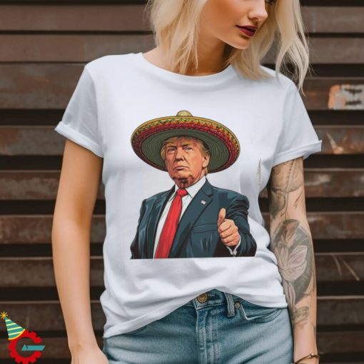 Donald Trump with Charro hat shirt