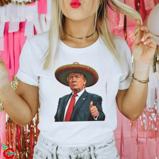 Donald Trump with Charro hat shirt