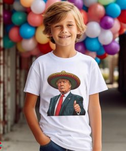 Donald Trump with Charro hat shirt